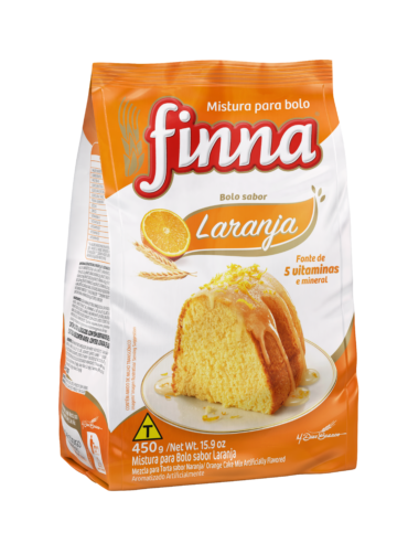 Finna Traditional Cake Mix, Orange – 450g