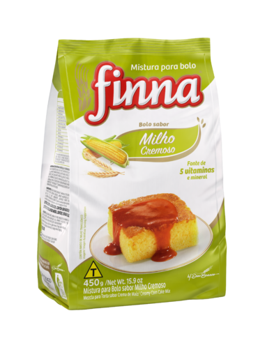 Finna Traditional Cake Mix, Creamy Corn – 450g