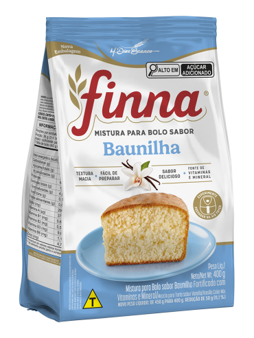 Finna Baunilha Tradicional – 400g