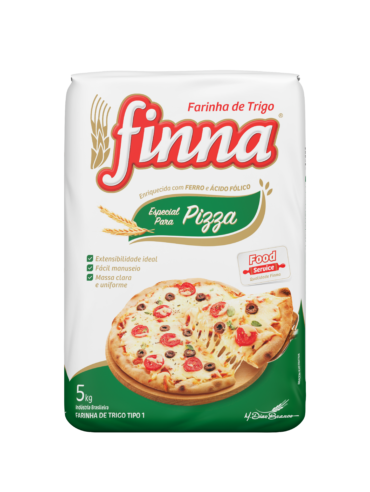 Farinha de Trigo Finna Pizza Papel, 5kg