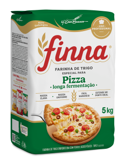 Embalagem do Produto Farinha de Trigo Finna Pizza Papel, 5kg