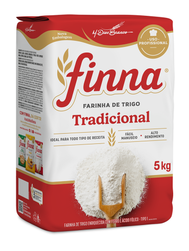 Farinha de Trigo Finna Tipo 1 Papel, 5kg