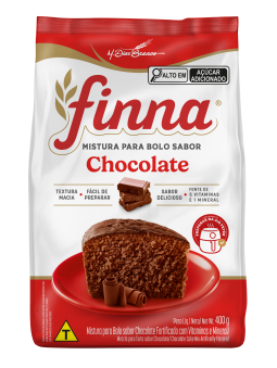 Embalagem do Produto Finna Chocolate Tradicional - 400g