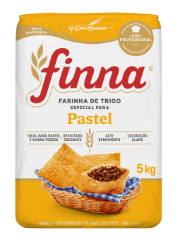 Embalagem do Produto Farinha de Trigo Finna Pastel Papel, 5kg
