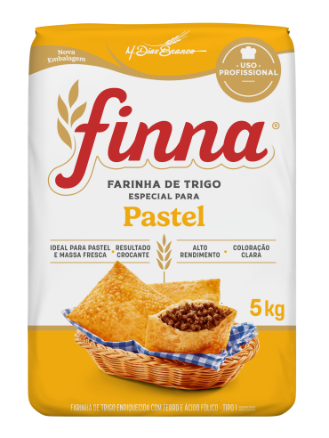 Farinha de Trigo Finna Pastel Papel, 5kg