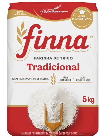 Farinha de Trigo Finna Tipo 1 Papel, 5kg