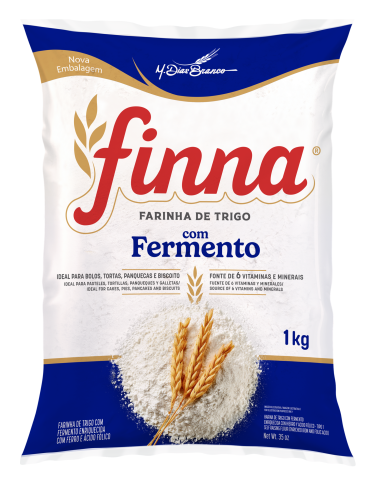 Finna com Fermento, Plástico