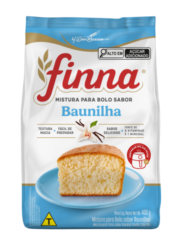 Finna Baunilha Tradicional – 400g