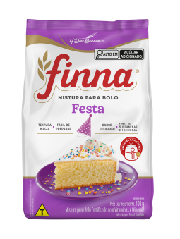 Embalagem do Produto Finna Festa Tradicional - 400g