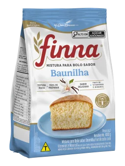 Embalagem do Produto Finna Baunilha Tradicional - 400g