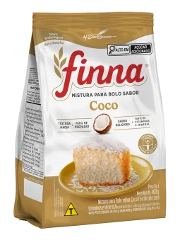 Embalagem do Produto Finna Coco Tradicional - 400g