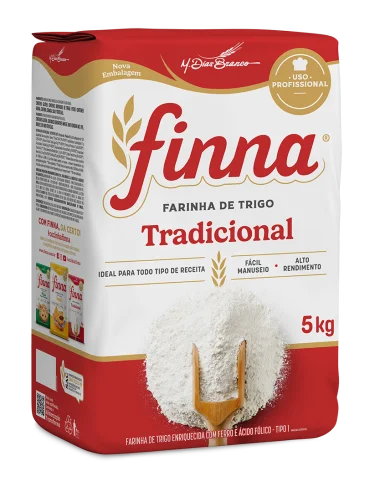 Farinha de Trigo Finna Tipo 1 Papel, 5kg