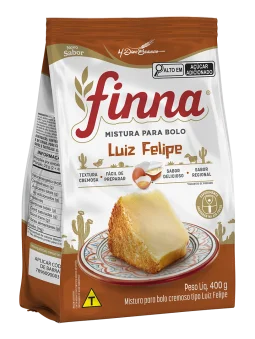 Embalagem do Produto Finna Bolo Luiz Felipe - 400g